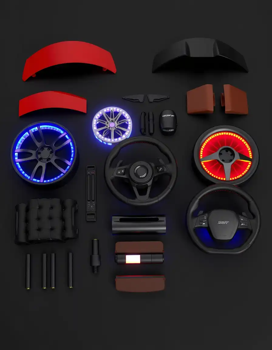 لوازم اسپرت ماشین برای جذابیت ظاهری