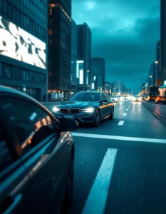 خودرویی که به کمک ترمز خودکار از تصادف جلوگیری می‌کند