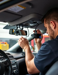 چگونه دوربین ثبت وقایع فابریکی دو دوربین خودرو نیسان قشقایی را نصب کنیم؟