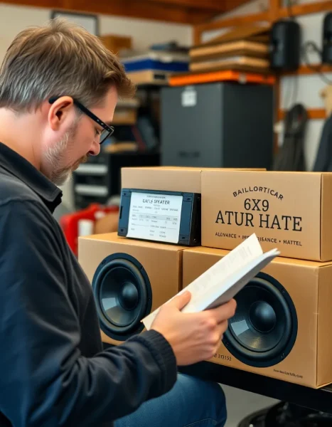 راهنمای انتخاب آمپلی‌فایر مناسب برای بلندگو بیضی ماشین